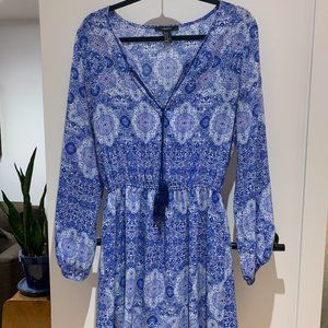 Blue Boho Dress